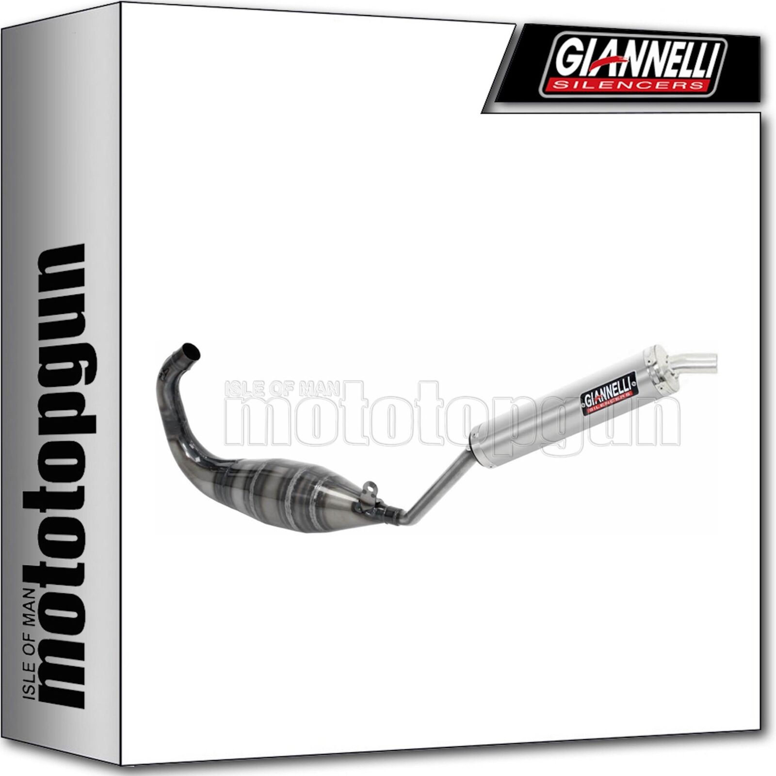 GIANNELLI TERMINALE COMPLETO OPEN STREET 2T ALLUMINIO CAGIVA MITO 125 1998 98