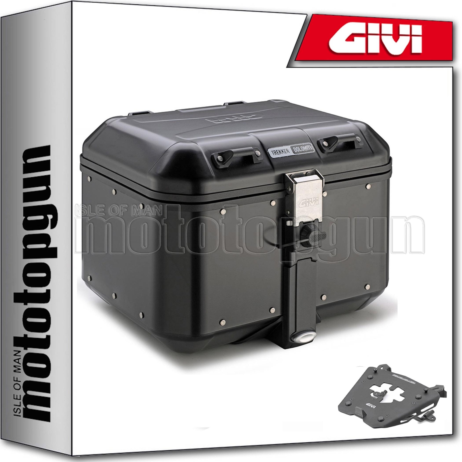 GIVI DLM46B BAULETTO + ATTACCO ALLUMNIO TREKKER DOLOMITI HONDA NT 1100 2022 22