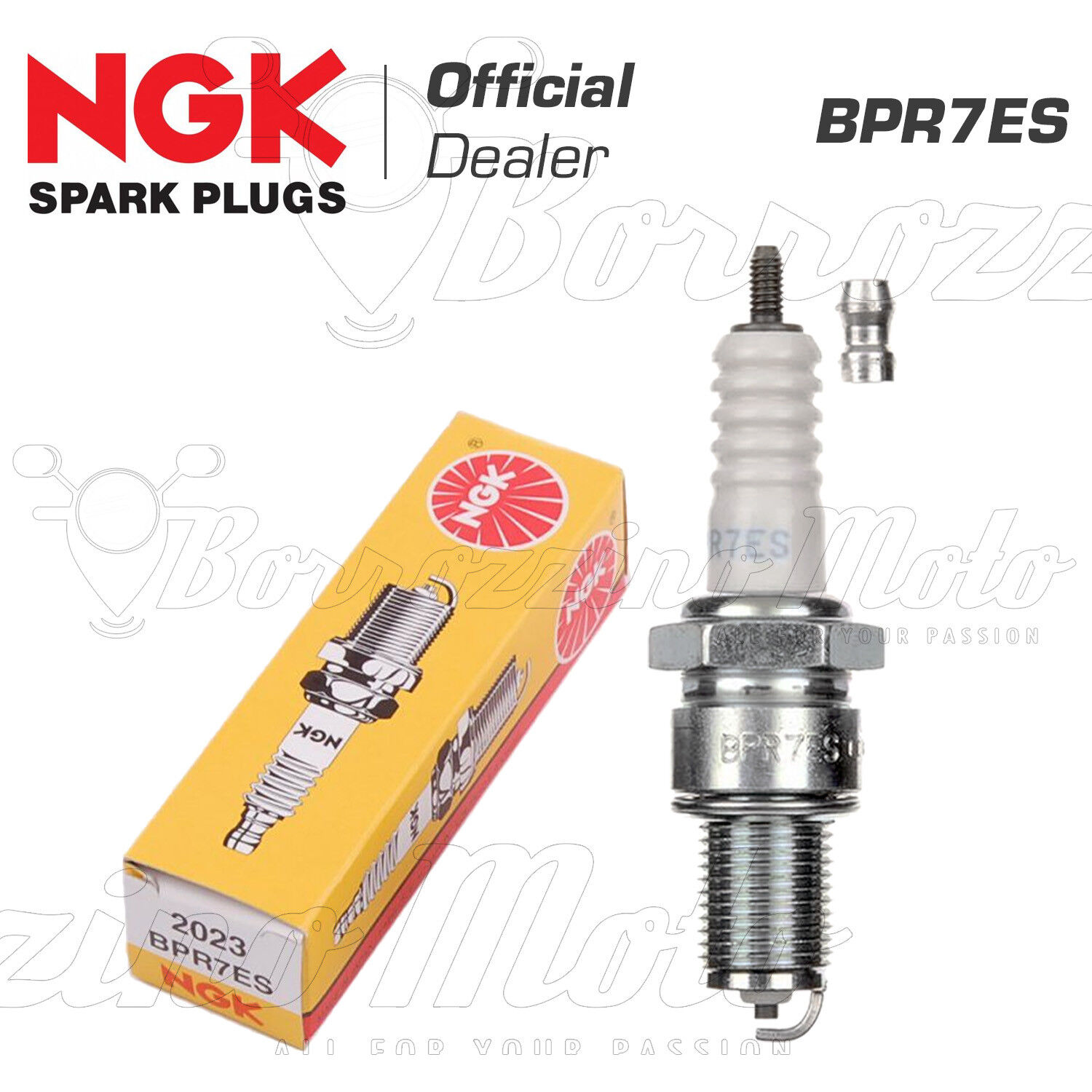 1 CANDELA NGK BPR7ES PUBERT ECO 55L C2 (ATIKA LC170F) - -