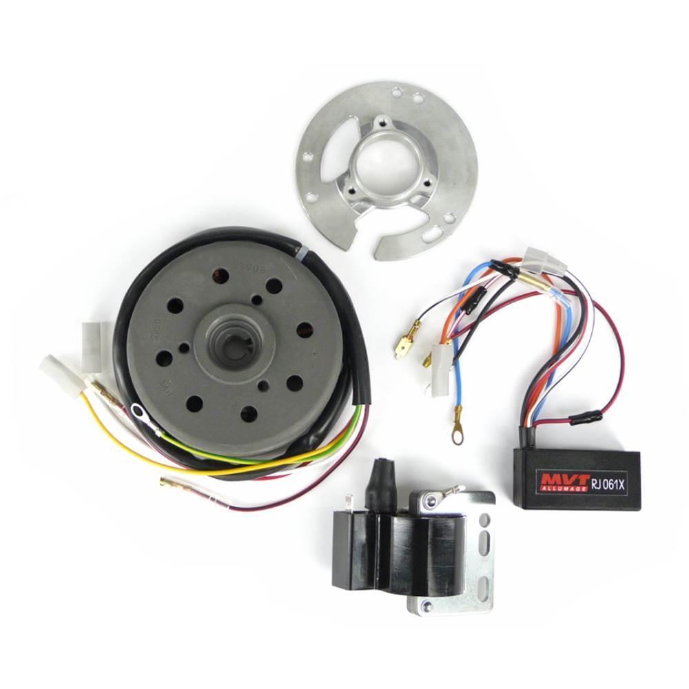 ACCENSIONE ALLEGGERITA MVT MINARELLI AM6 MOTOR HISPANIA 125 RYZ 2006-2009