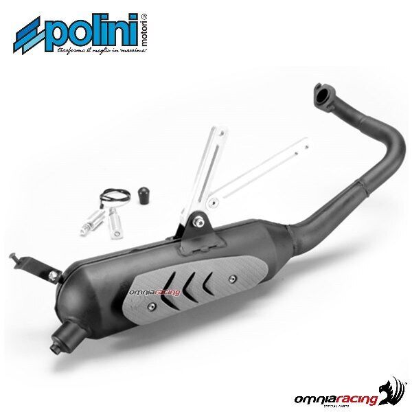 Marmitta Polini completa omologata per Kymco Vitality 50 2T