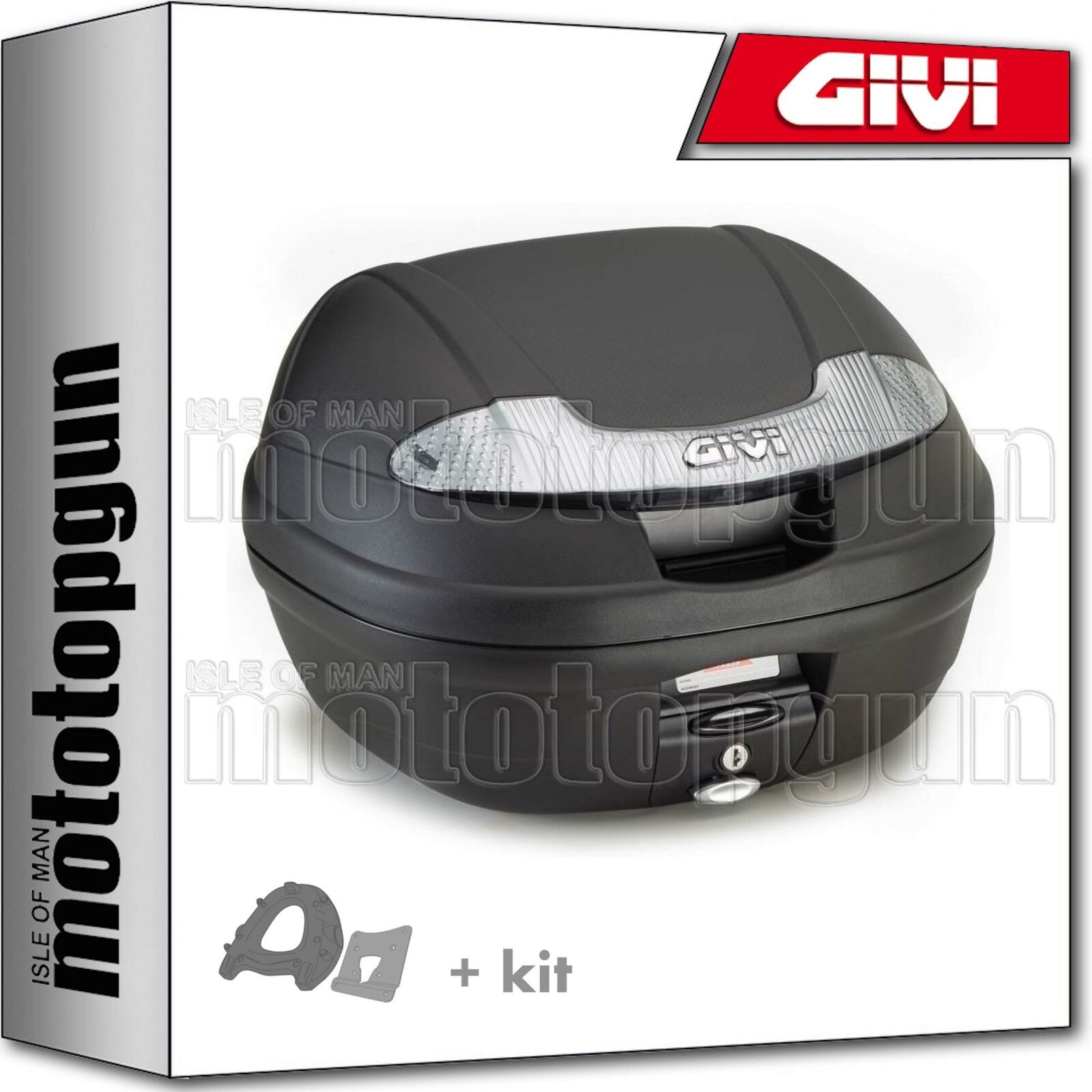 GIVI BAULETTO E340NT + ATTACCO SUZUKI GSR 600 2006 06 2007 07 2008 08 2009 09