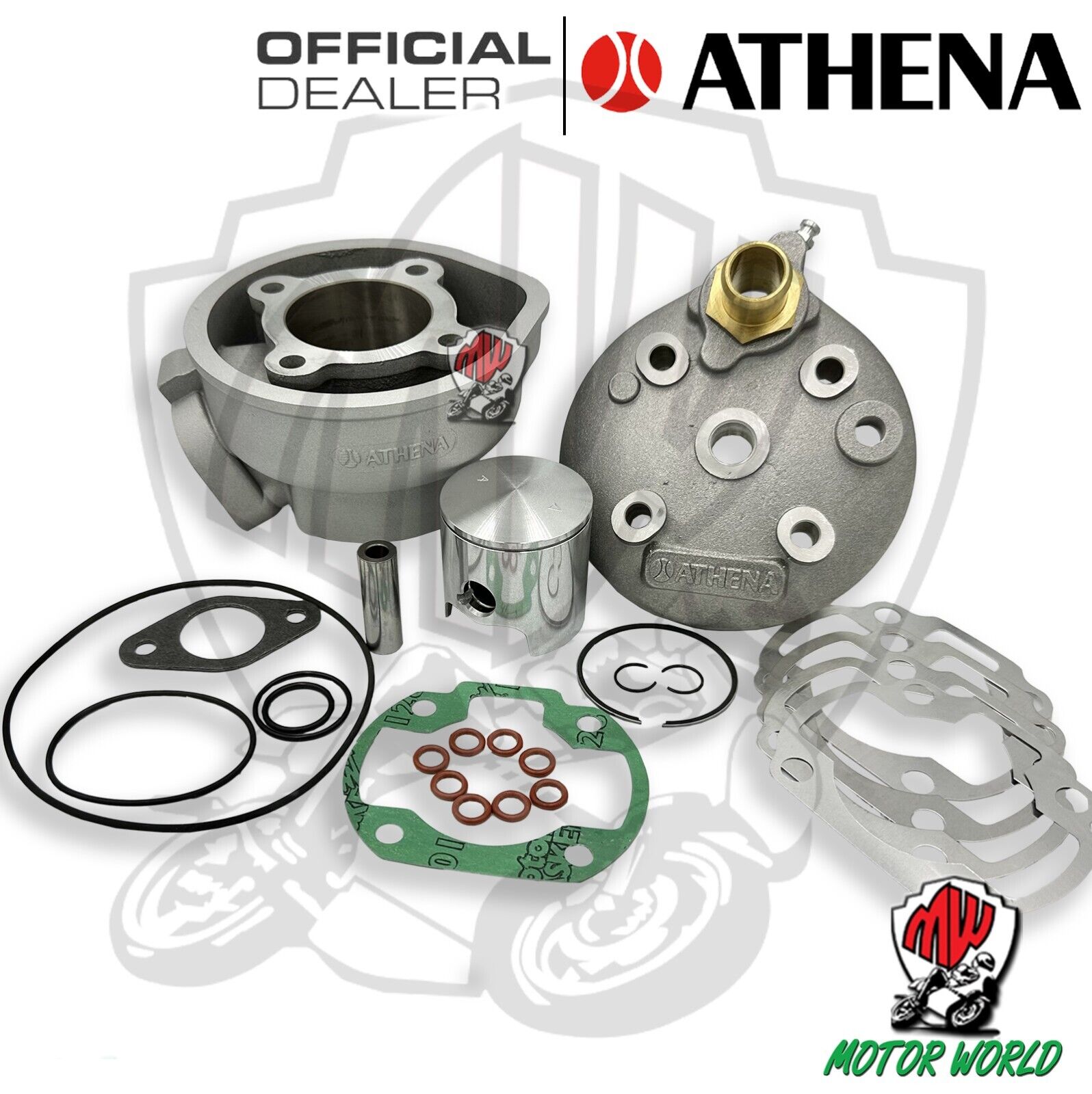 072400/1 GRUPPO TERMICO ATHENA 70CC D.47,6 MINARELLI ORIZZONTALE H2O SP.12 ALLUM