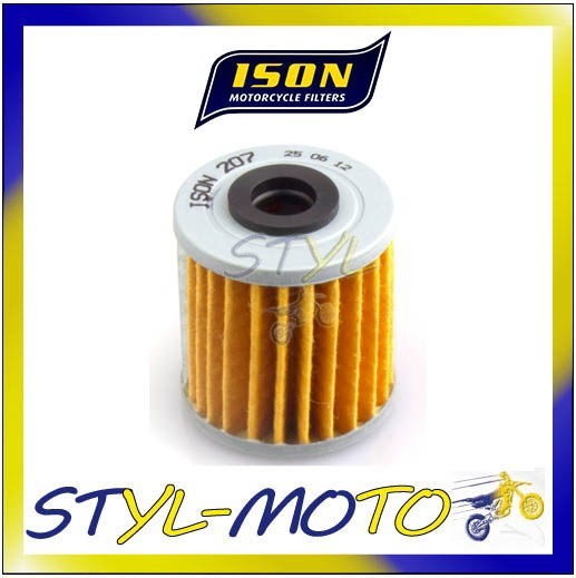 FILTRO OLIO MOTORE ISON 207 = HIFLO HF207 SUZUKI RM-Z 450 2014