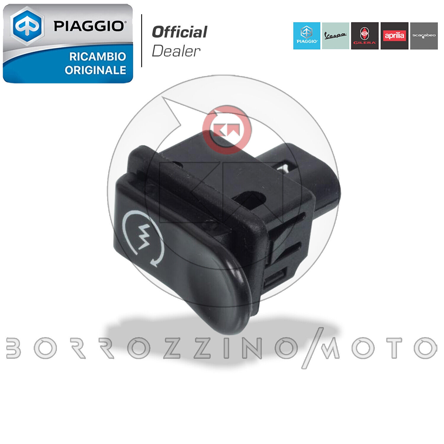 COMMUTATORE INTERRUTTORE ACCENSIONE ORIGINALE PIAGGIO NRG 50 1994-1996