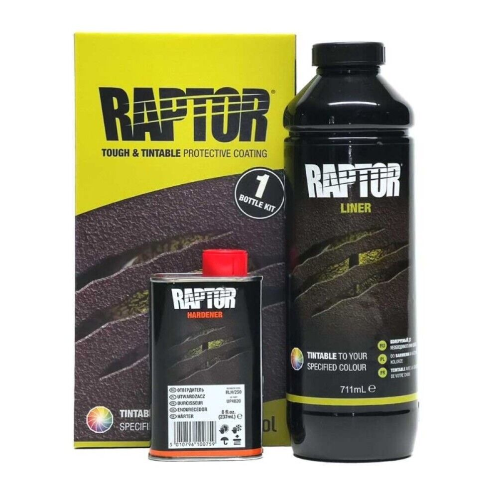 Kit 1 Bottiglia Raptor Teintable Ritocco E Indurente upol