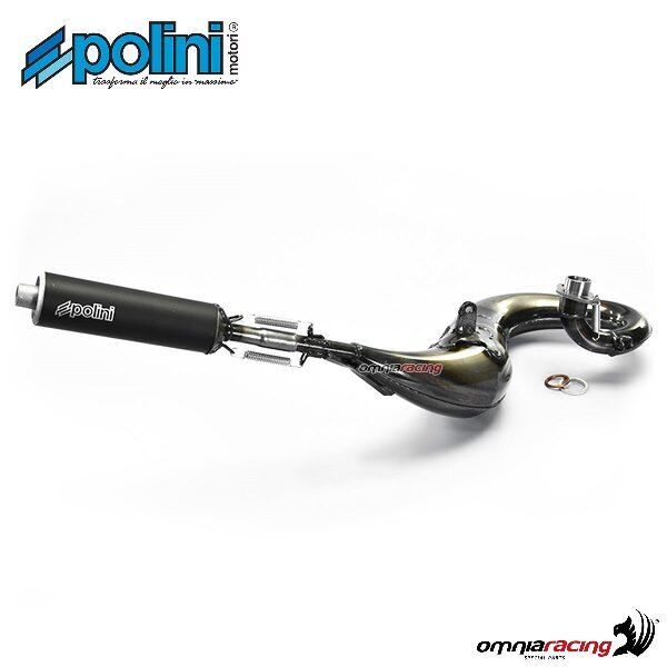 Polini muffler Sport model for Peugeot GL10 water cooled