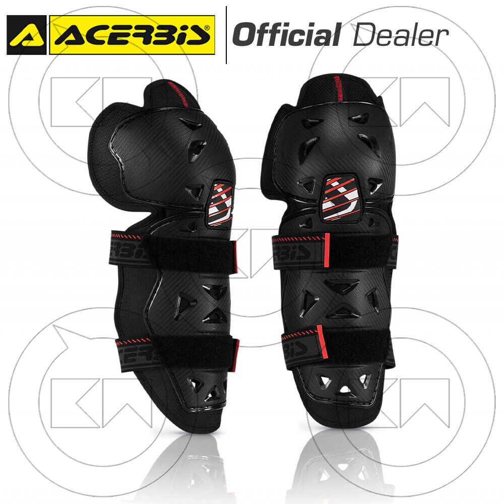 ACERBIS PROFILE 2.0 GINOCCHIERE PROTEZIONI GINOCCHIA MOTO-CROSS ENDURO NERO
