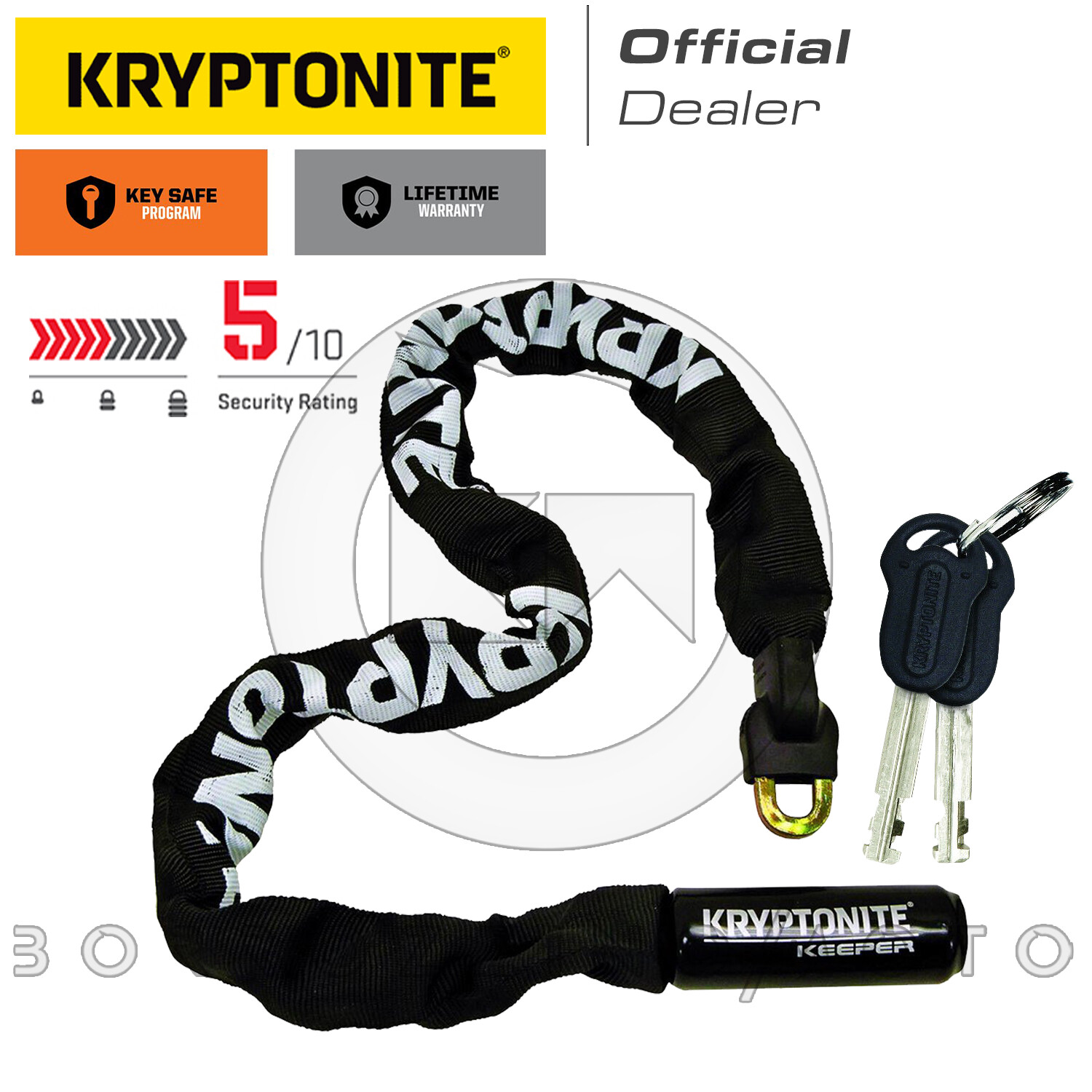 CATENA 120cm ANTIFURTO HONDA CT700 D 700 2014-2014