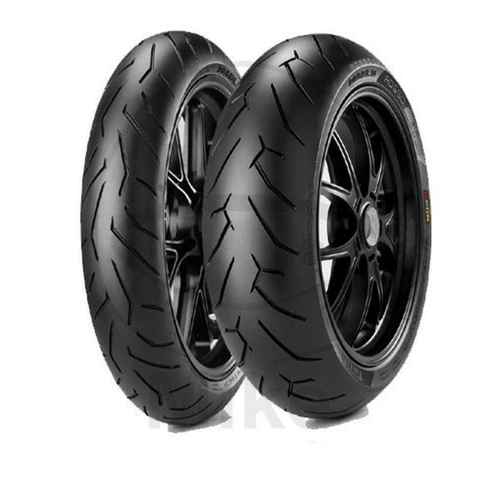 120/70ZR17 58W FR PIRELLI DIABLO ROSSO 2 K FOR HONDA 600 CBR F 1999-2013