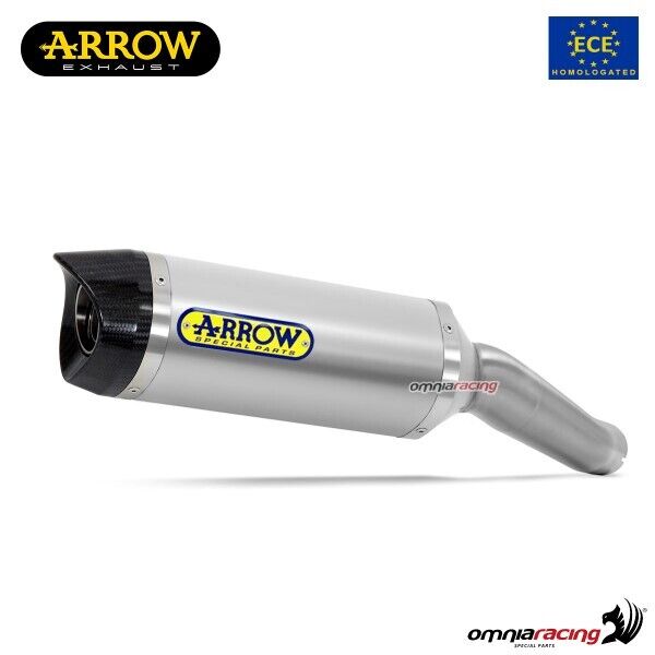 Arrow exhaust Thunder aluminum approved for Kawasaki Z900 2020