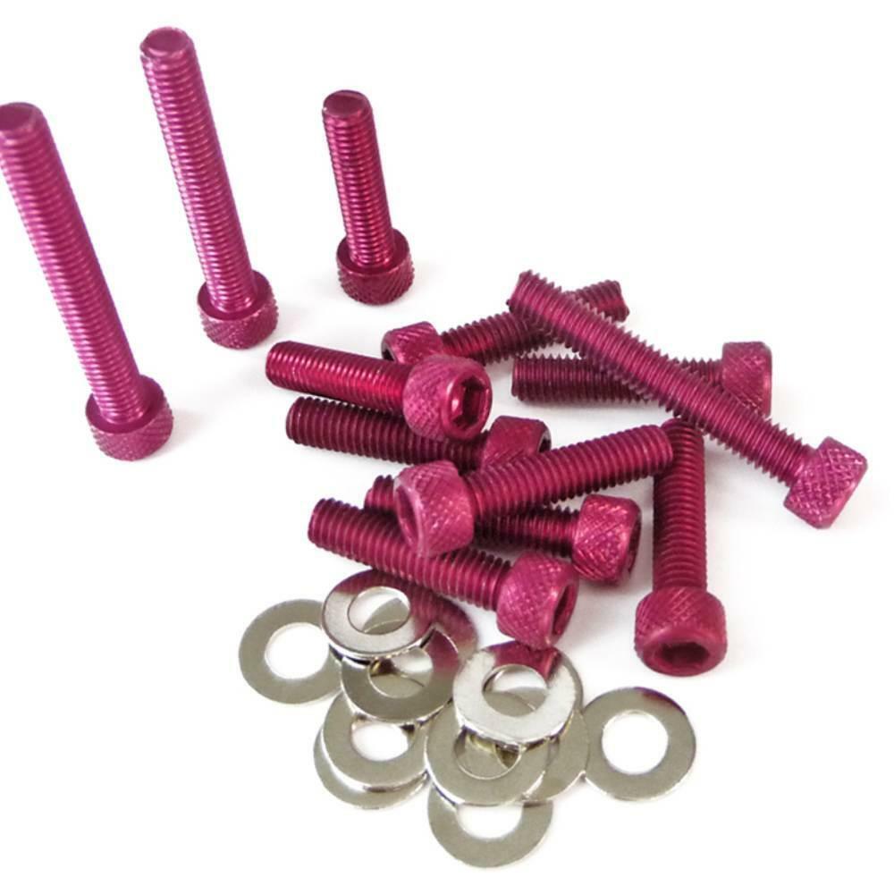 KIT VITI DECORATIVE ERGAL ROSSO CARTER  MBK 50 STUNT 2000-2004