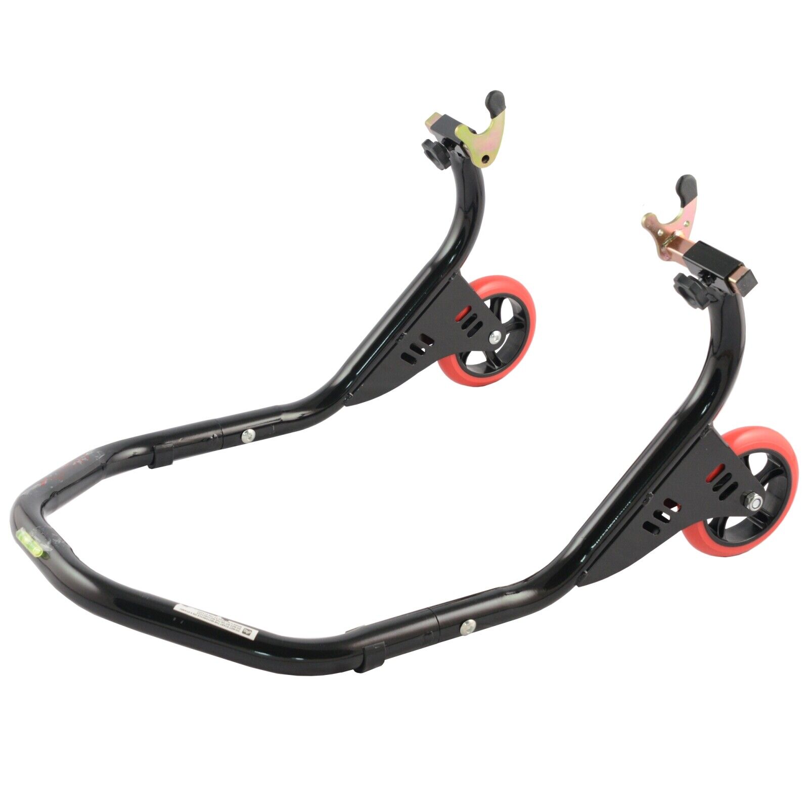 Rear Motorbike Stand Adjustable rubber weels Fork Shape universal
