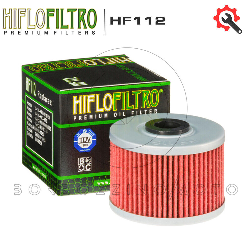 FILTRO OLIO TIPO ORIGINALE HIFLO HF112 HONDA QUAD TRX 200/250/300 1985-2003