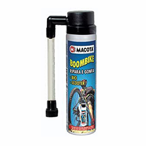 MACOTA BOOMBIKE GONFIA E RIPARA GOMME PNEUMATICI MOTO SCOOTER BICI 75ML