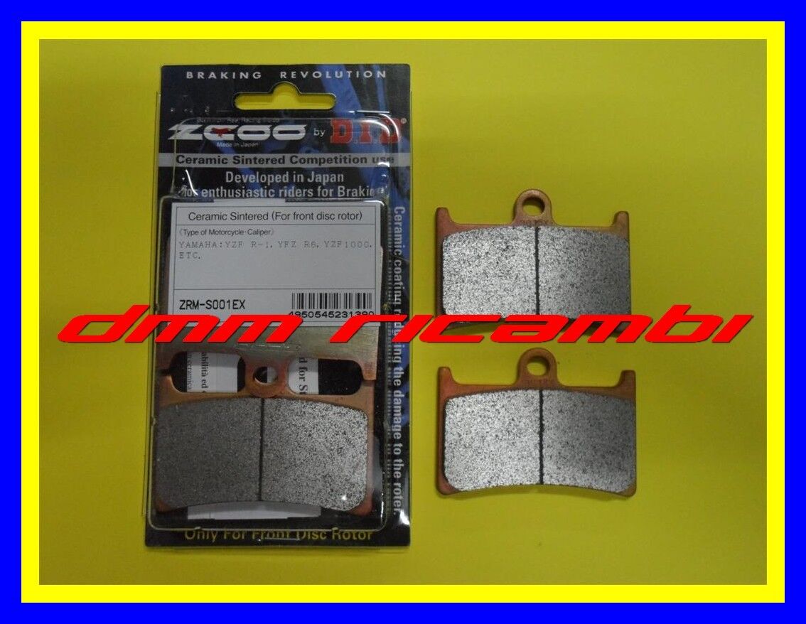 Pastiglie freno anteriori Racing ZCOO EX YAMAHA YZF-R6 600 04>05 2004 2005 DID