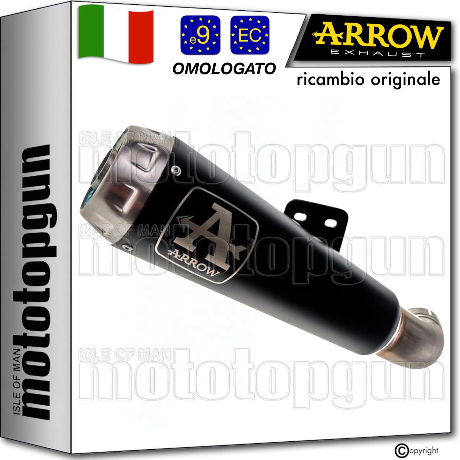 ARROW SCARICO OMOLOGATO PRO-RACE NICHROM NERO KTM 790 DUKE 2020 20