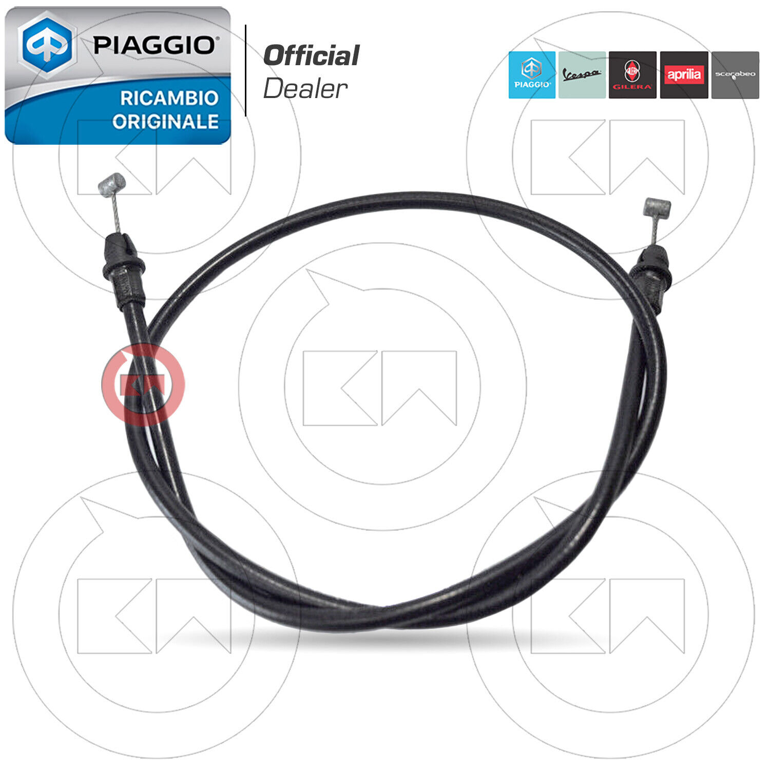 CAVO FILO APERTURA SPORTELLO CARBURANTE ORIGINALE PIAGGIO BEVERLY 400 2006-07