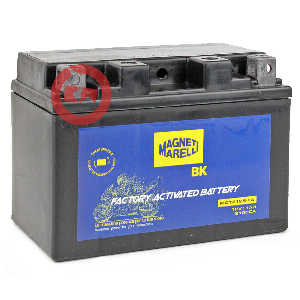 BATTERIA YTZ12S MAGNETI MARELLI SIGILLATA HONDA NSS Forza X 250 2005-2007