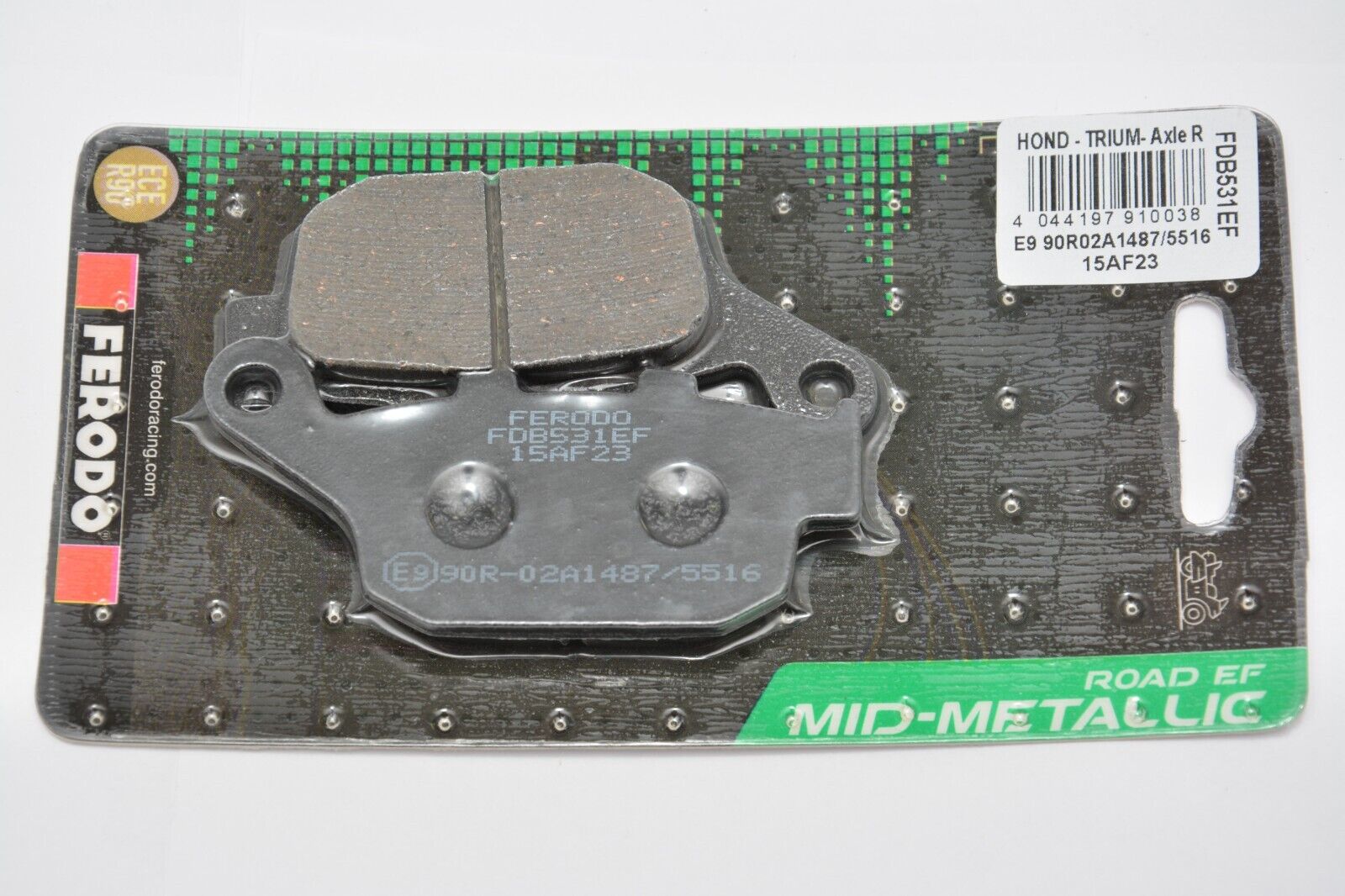 Pastiglie Freno Posteriore HONDA CBR 400 RRJ/RRK (NC23) TRI-ARM FERODO FDB531EF