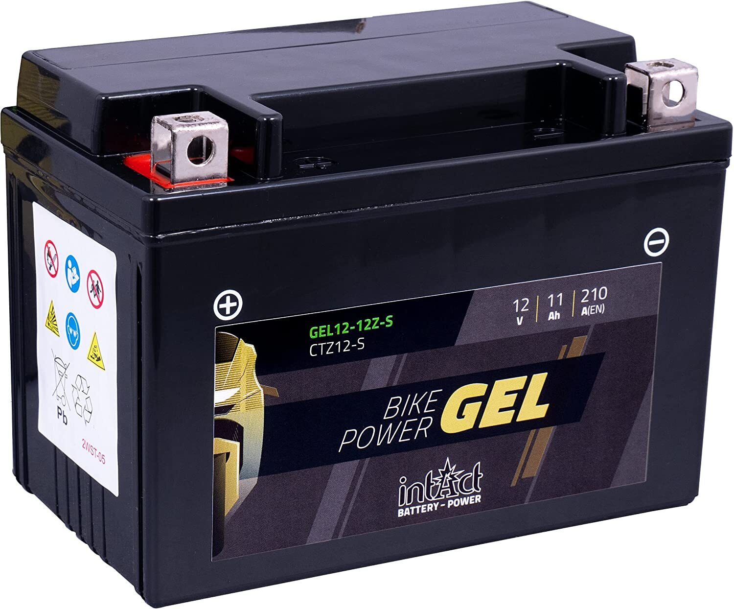 YTZ12S BATTERIA AL GEL INTACT PER HONDA FJS 600 D SilverWing 2004 - 210 Ah