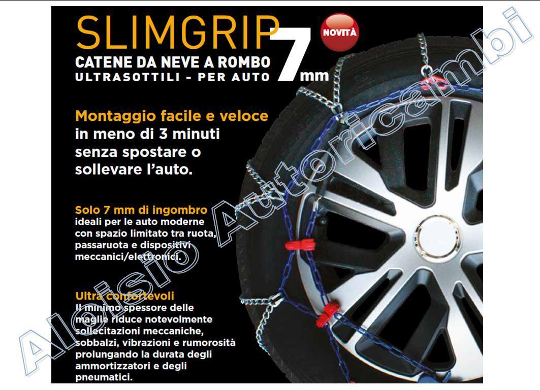 CATENE DA NEVE CORA 7MM 255/35-20 265/35-20 GR13 *Spedizione Inclusa!*