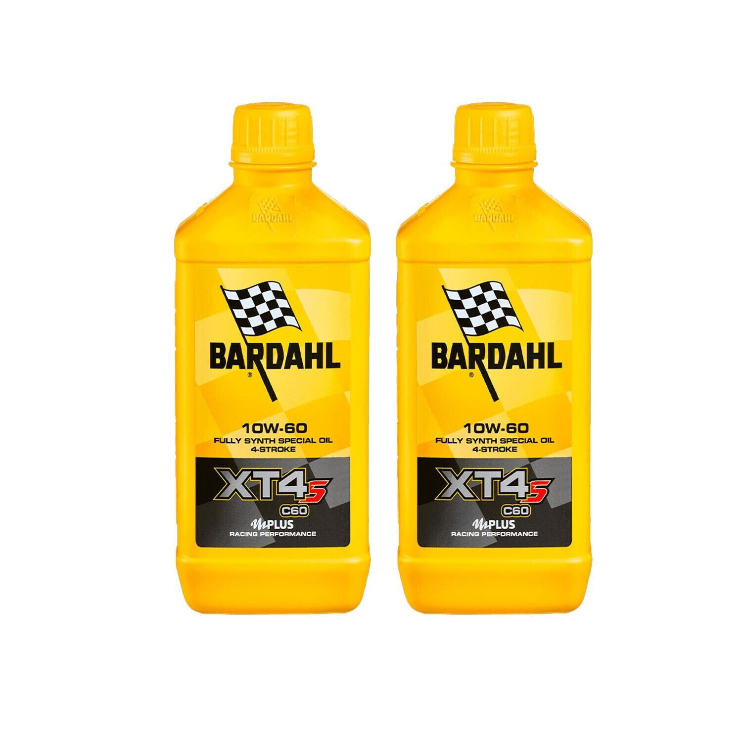 Bardhal XT4S C60 10W60 Polar Plus Fullerene Olio Motore Moto Sintetico PAO 2 LT