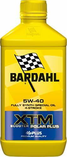Bardahl 058066B Olio Motore 4T XTM Polarplus Scooter 5W-40, Cartone 20 x 1 l