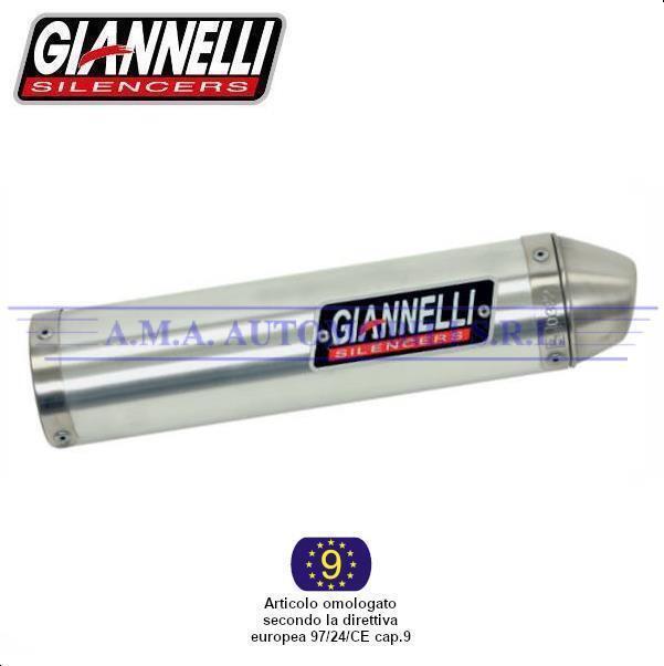 Silenziatore alluminio enduro/cross 2T Aprilia RX 50. Anni 1999 2000 2001 2002