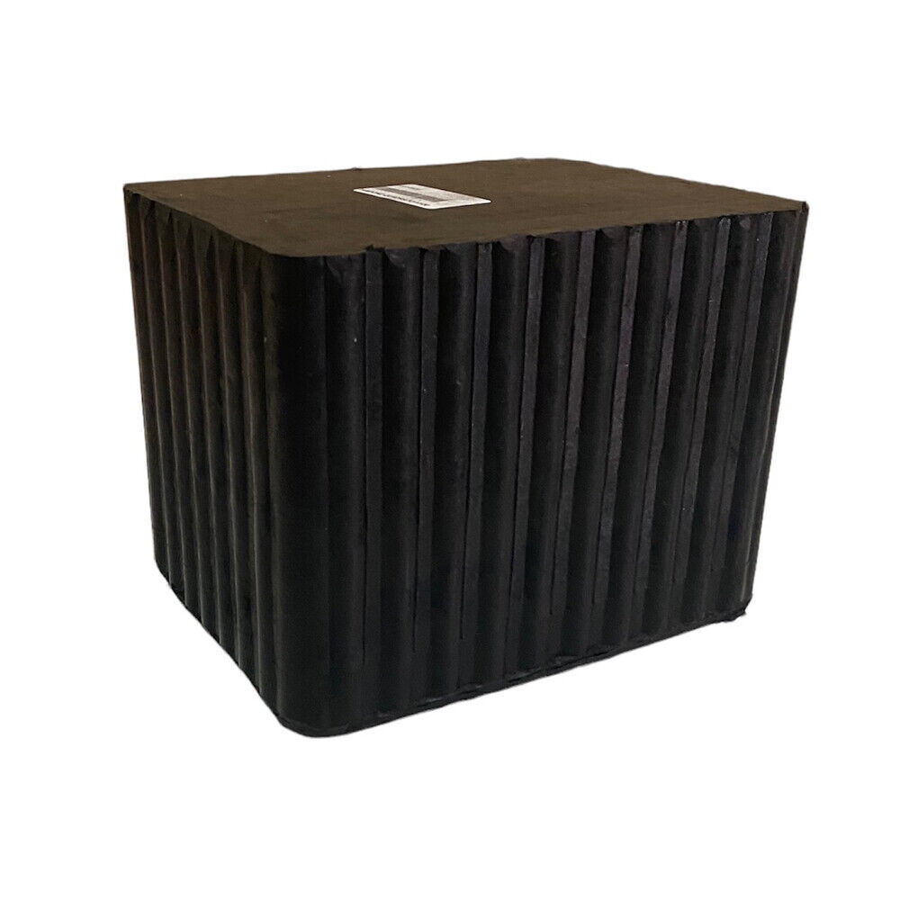 TAMPONE IN GOMMA RETTANGOLARE PER PONTE SOLLEVATORE 160X120X100mm