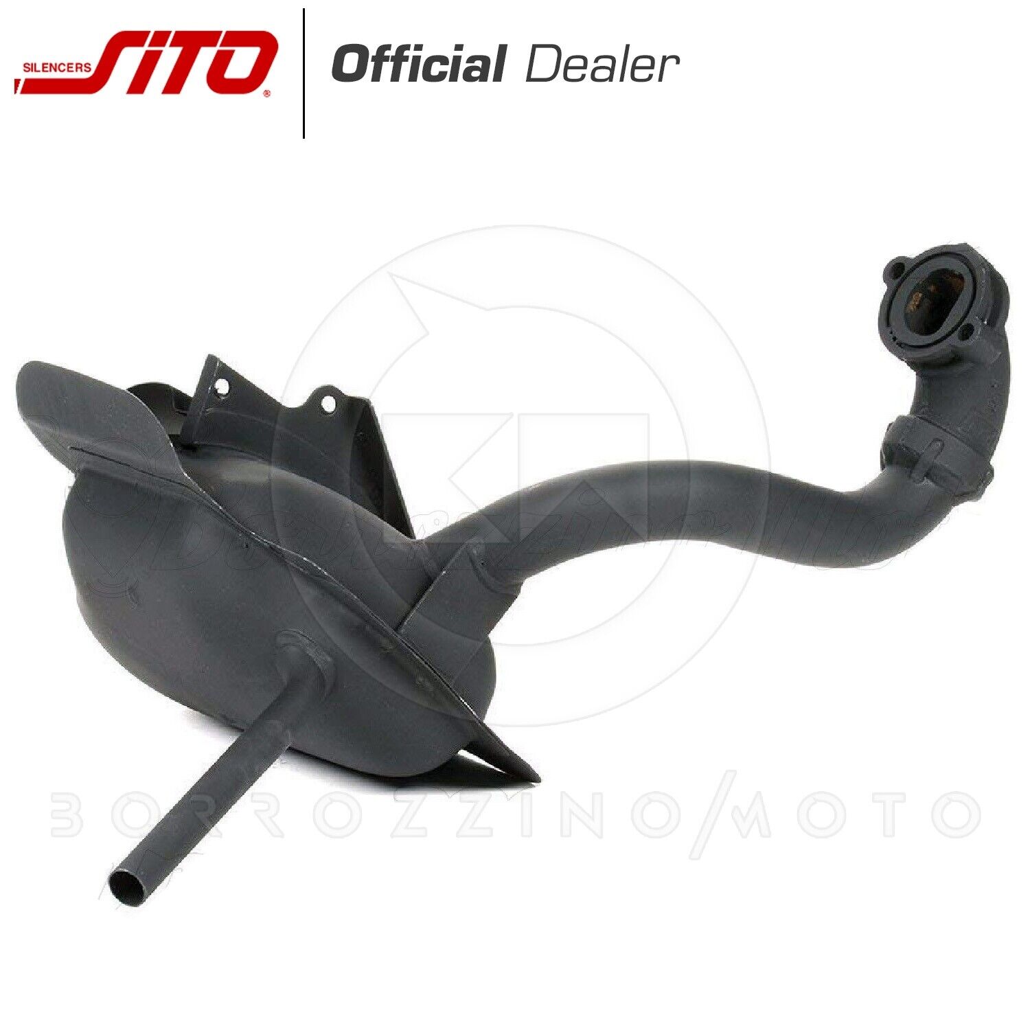 SITO 0245 SCARICO MARMITTA TERMINALE PER PIAGGIO APE TM 703 - TM 602