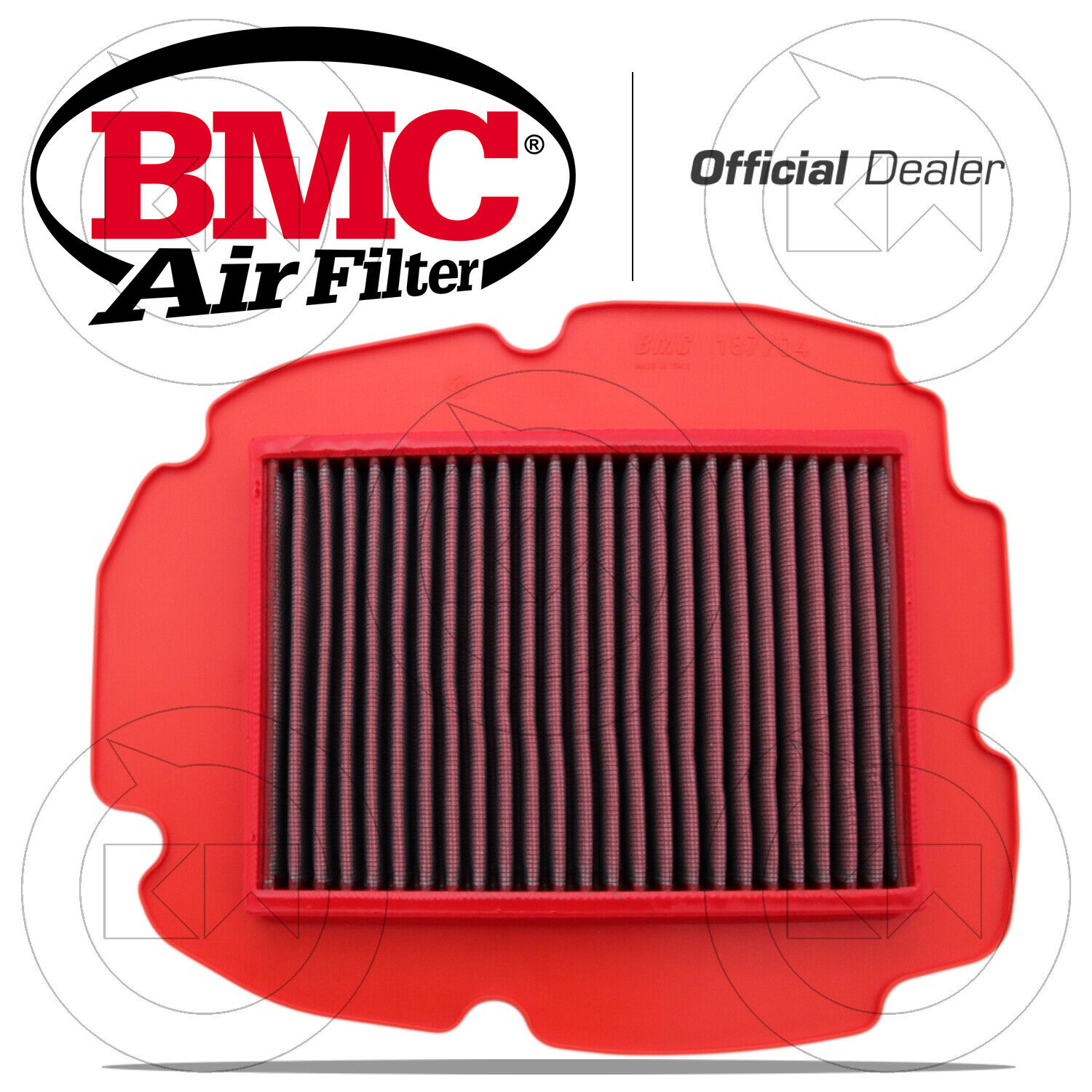 FILTRO ARIA BMC FM187/04-01 SPORTIVO LAVABILE HONDA VFR 800 VFR800 F ANNO 2000