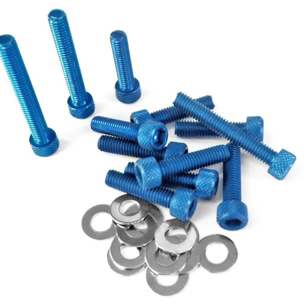 KIT VITI DECORATIVE ERGAL BLU CARTER  MALAGUTI 50 F15 FIREFOX AIR 1996-1998