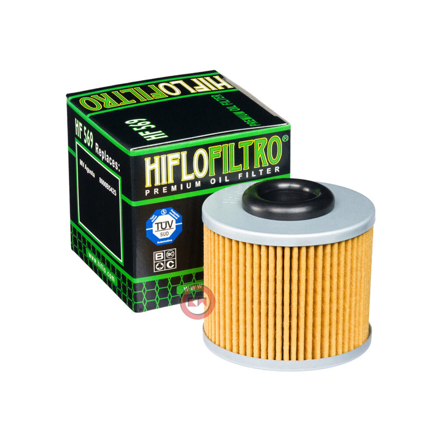 FILTRO OLIO OMOLOGATO TUV HIFLO HF569 MV AGUSTA BRUTALE 800 DRAGSTER 2015-2016