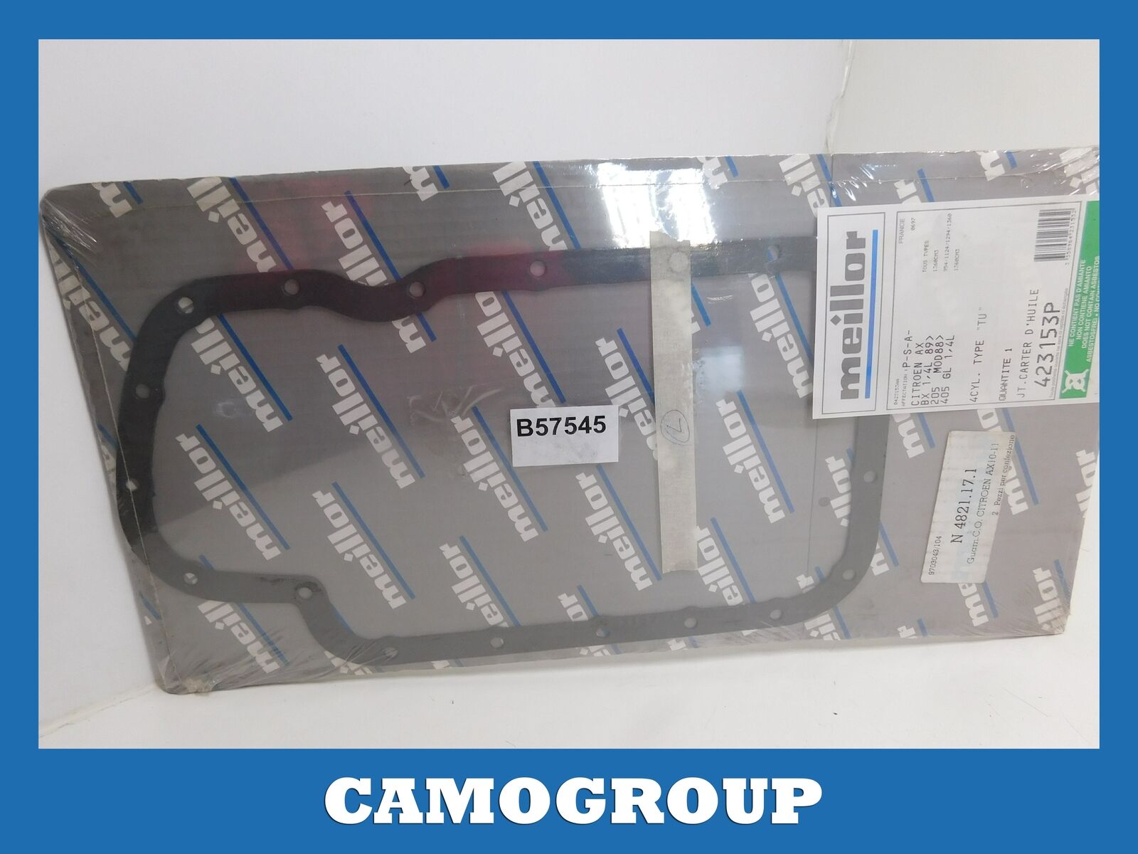 GUARNIZIONE COPPA OLIO OIL PAN GASKET MEILLOR CITROEN SAXO PEUGEOT 206 423153P