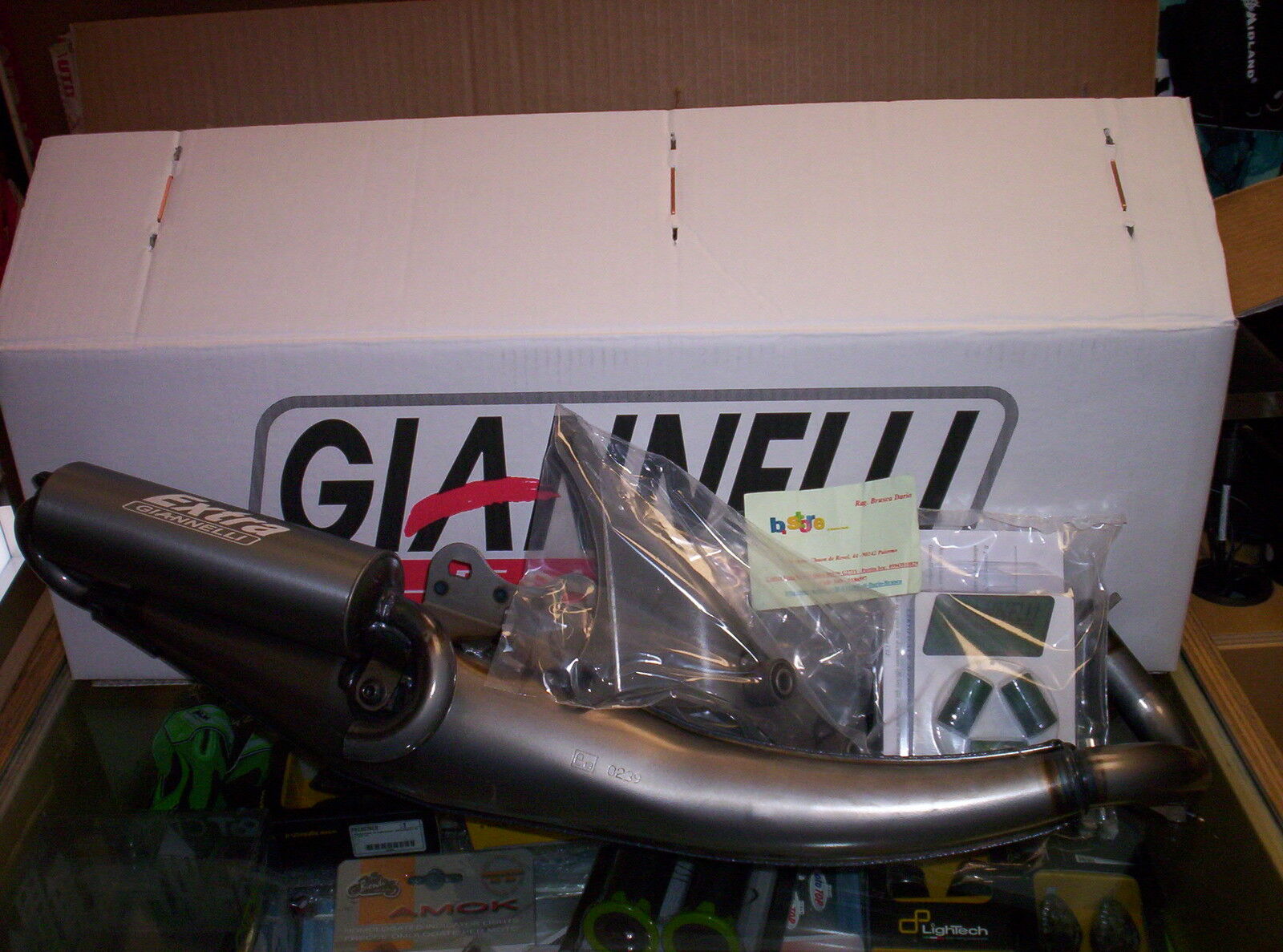 MARMITTA GIANNELLI EXTRA V2 gilera STALKER 97-02 Naked 03-09 piaggio NRG 95-01 m