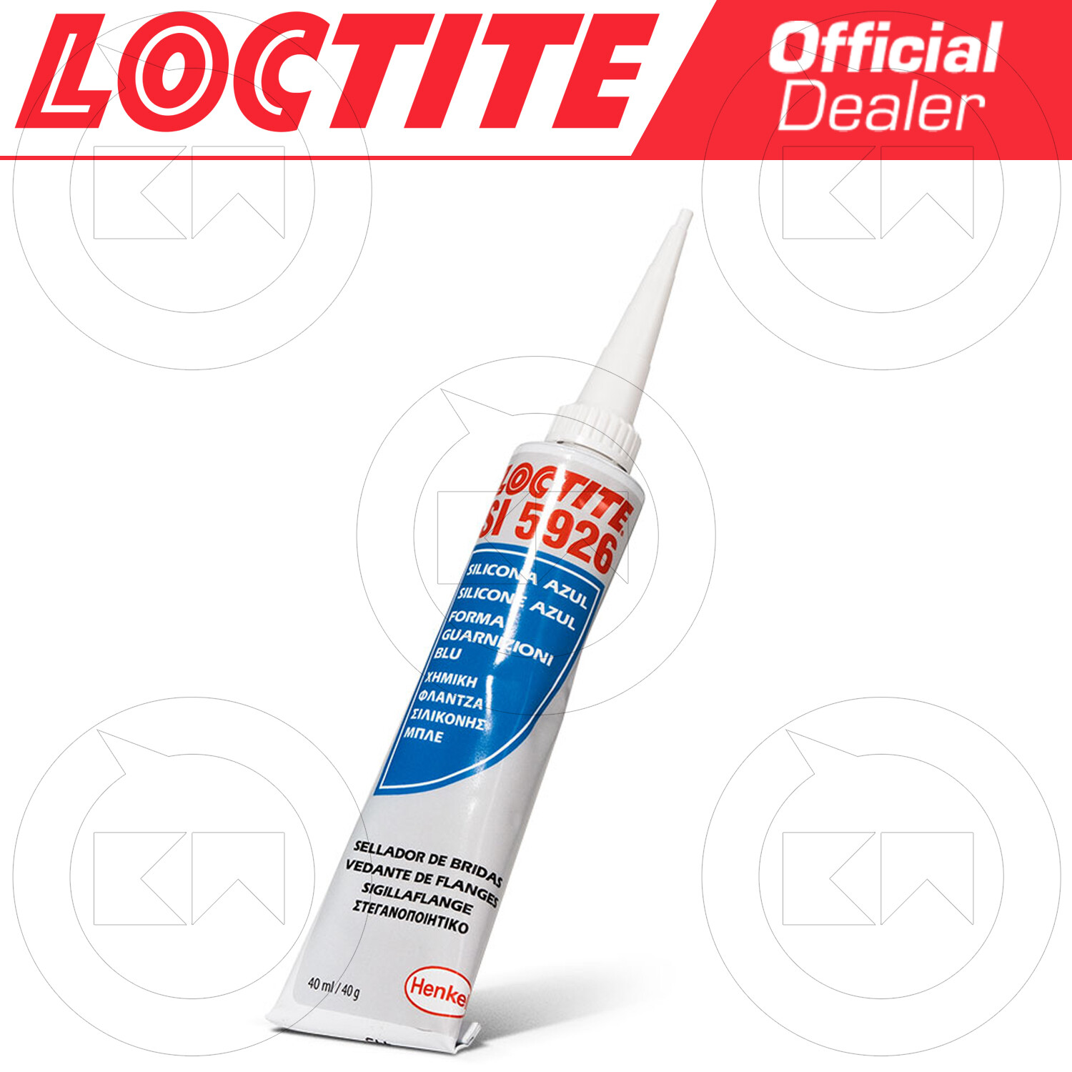 LOCTITE 5926 GUARNIZIONE LIQUIDA SIGILLANTE SILICONICO BLU COPERCHIO PUNTERIE