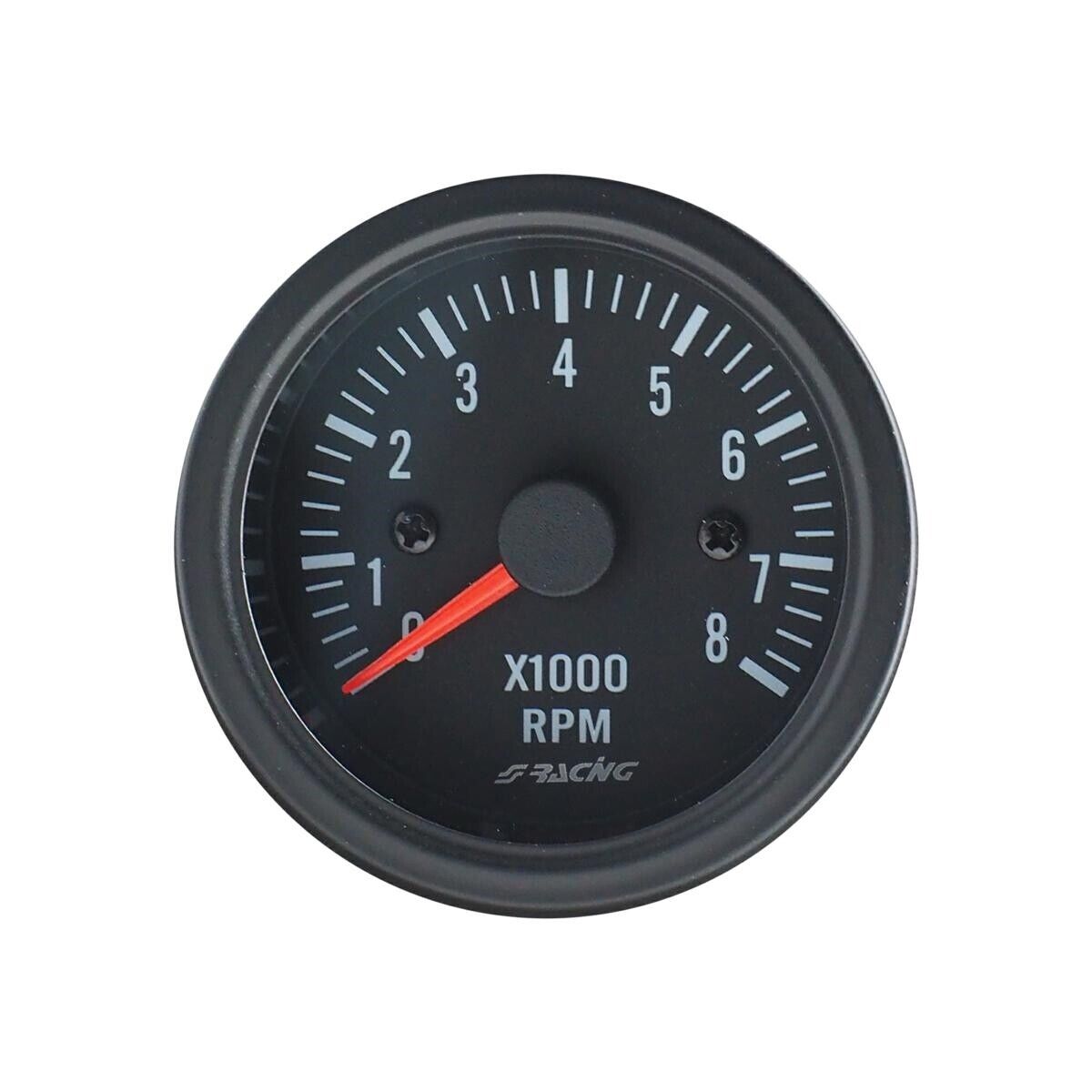 Indicatore elettrico 2'' TUNING Simoni Racing contagiri. NERO