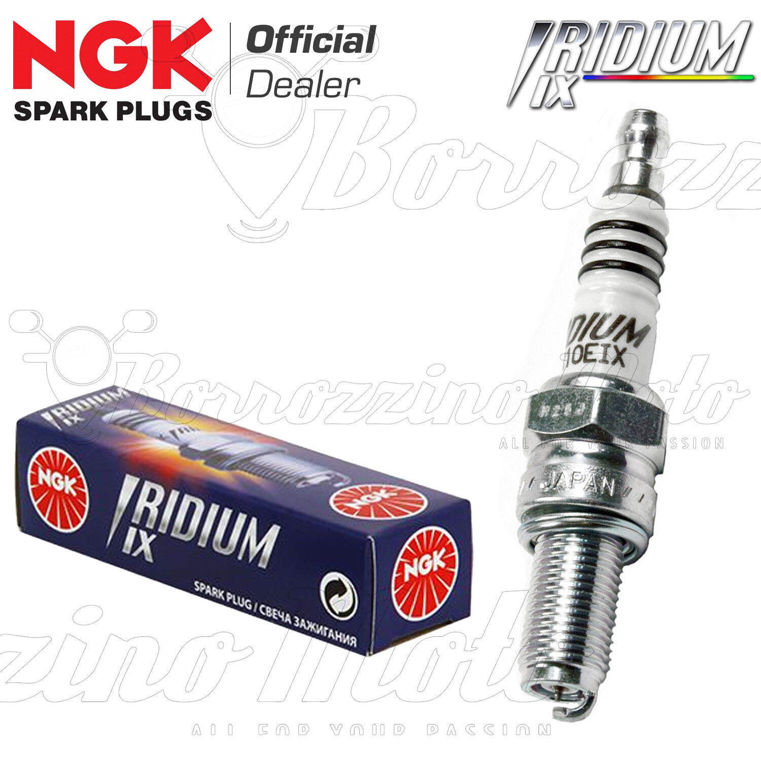 CANDELA ORIGINALE NGK IRIDIUM RACING CR10EIX YAMAHA YZF R6 600 2003 - 2005