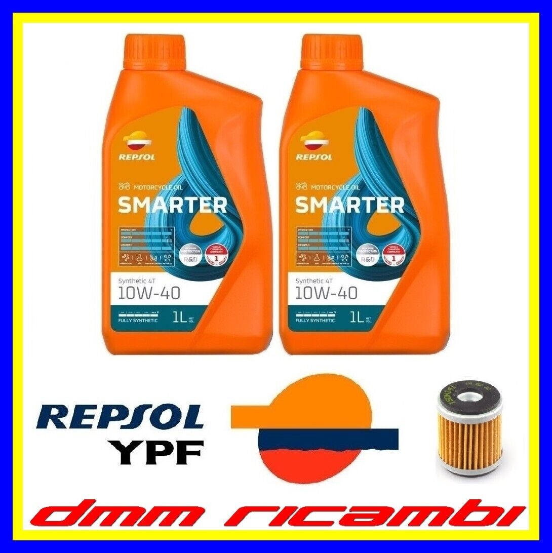 Kit Tagliando YAMAHA X-MAX 300 2017 2018 Filtro Olio REPSOL 10W40 XMAX CZD