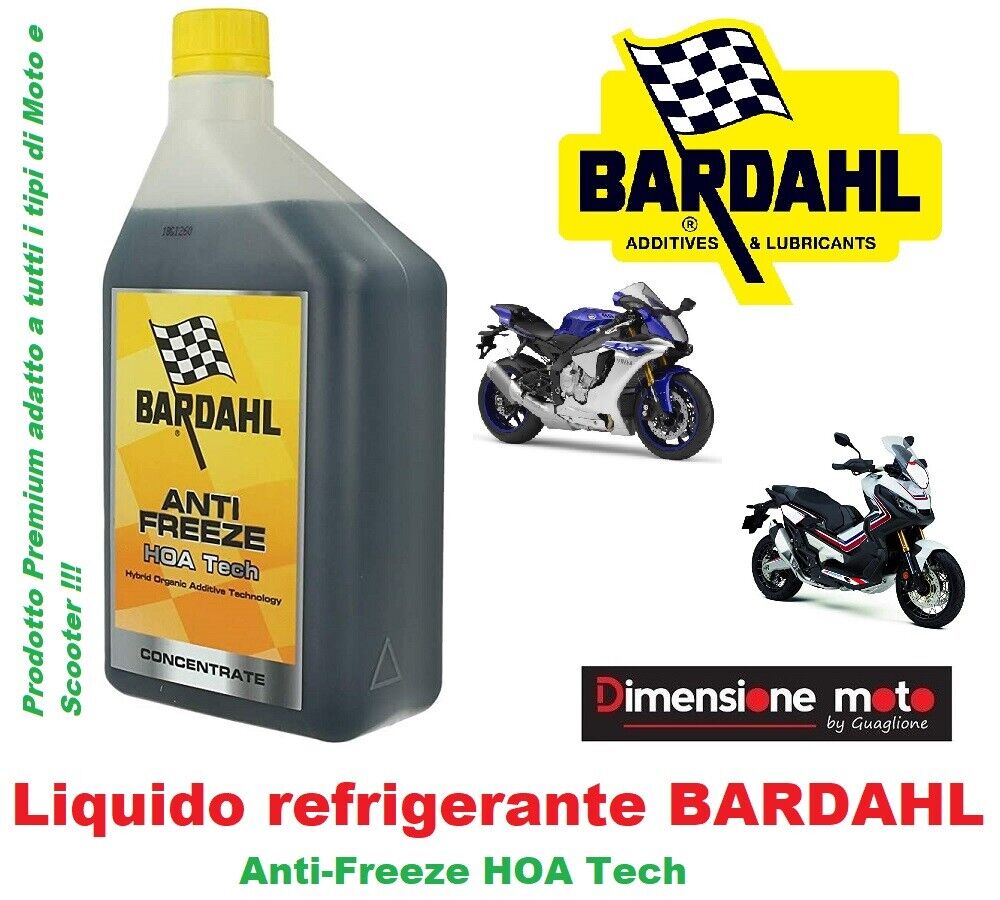 Liquido Refrigerante BARDAHL Anti-Freeze HOA Tech Concentrate per Moto KTM