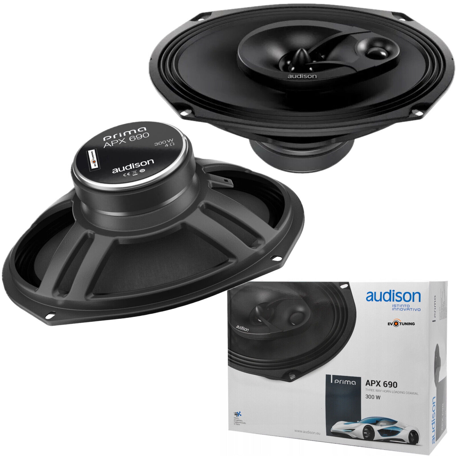 Audison APX 690 Coppia Casse Altoparlanti Coassiali 6x9"