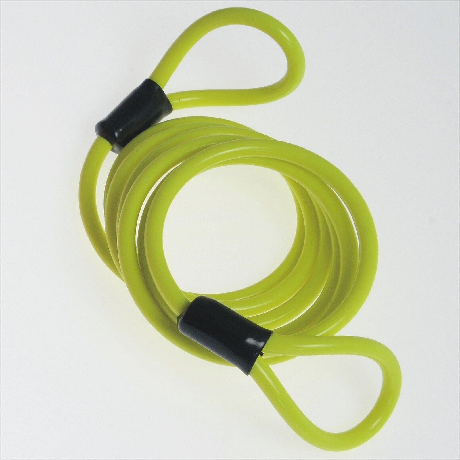 Motorcycle Motorbike Scooter Accessories Disc Lock Reminder Cable Yellow