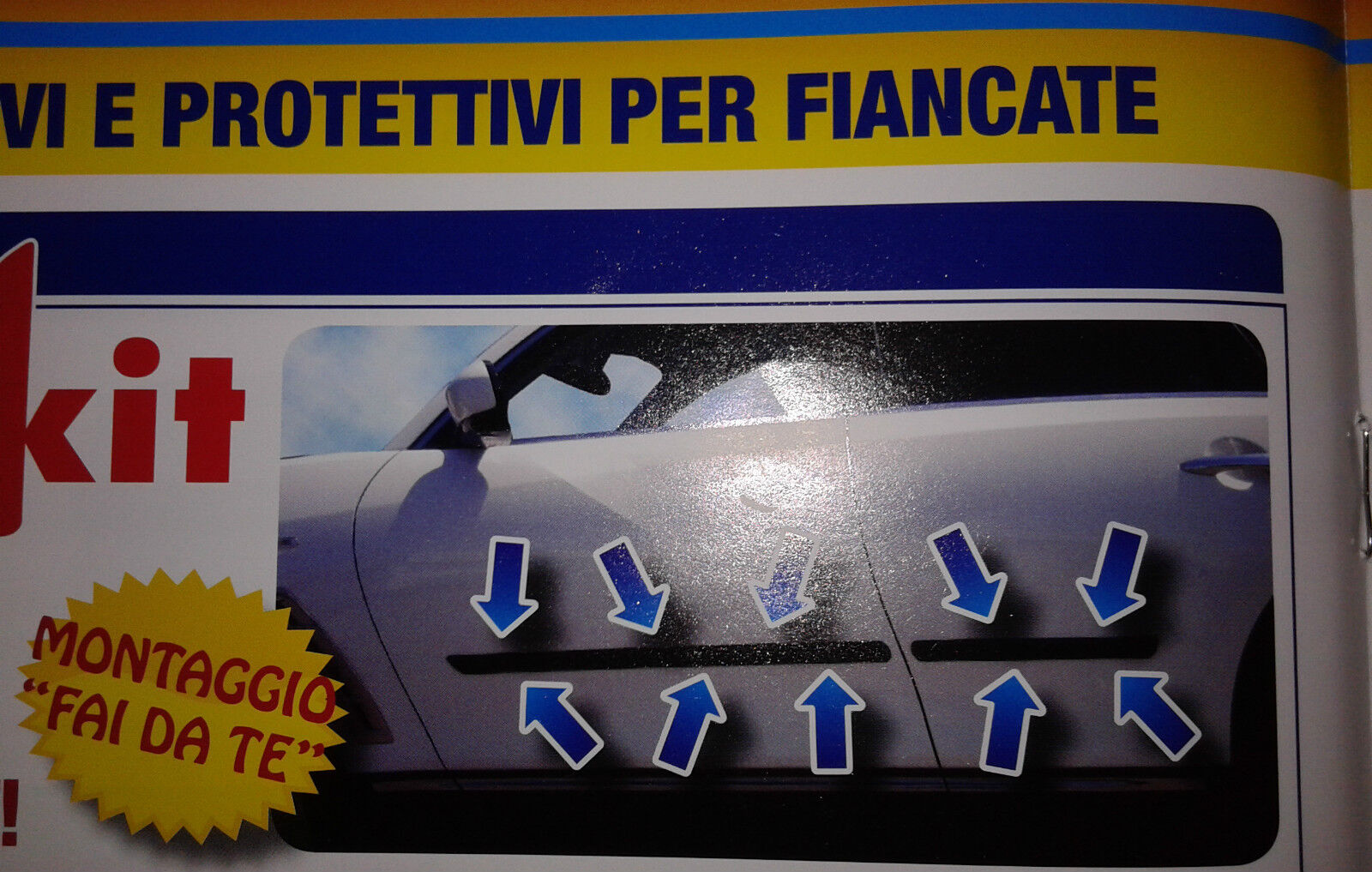 COPPIA MODANATURA UNIVERSALE PROFILO PORTA ANT. PER  INFINITI EX 5 PORTE 2008