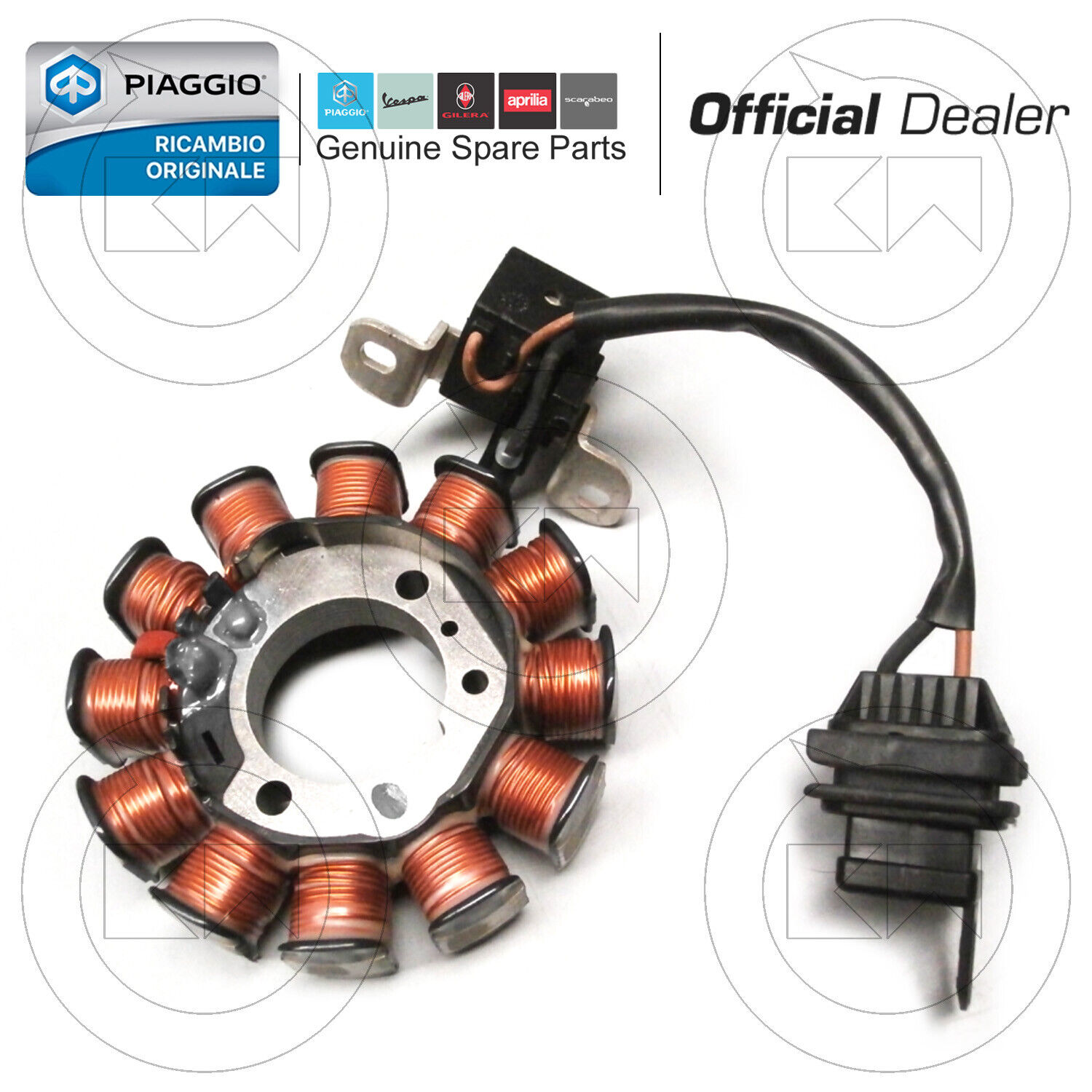 STATORE MAGNETE VOLANO ORIGINALE PIAGGIO LIBERTY 4T 50 RST 2005-2008