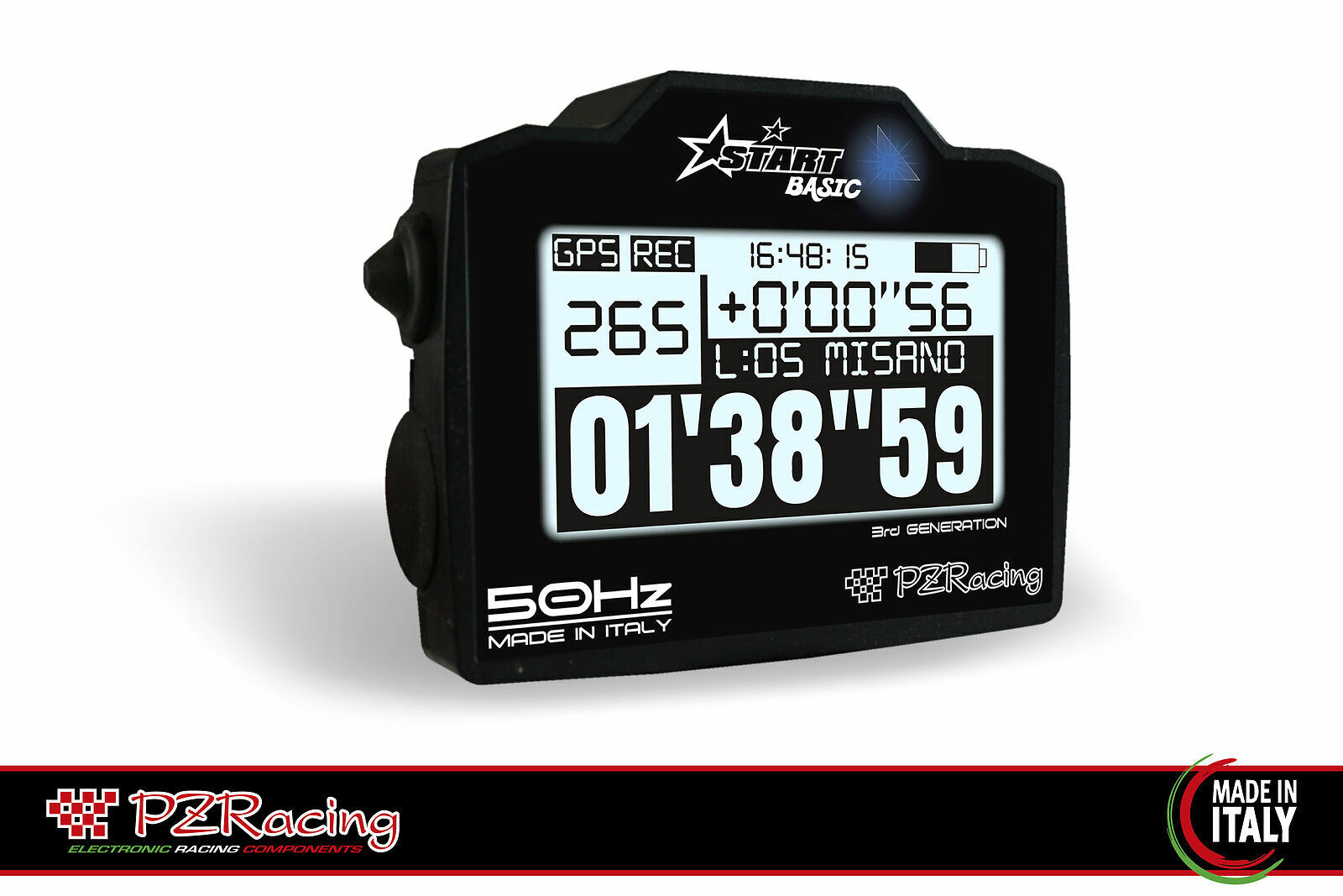 Cronometro GPS PZ Racing Start Basic Moto 1000 ST400-B