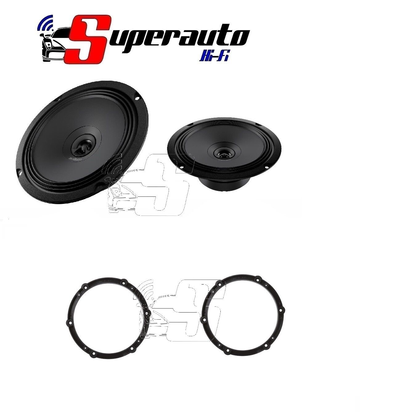 AUDISON COPPIA COASSIALI APX 6.5 16 cm APX6.5 casse altoparlanti PEUGEOT RCZ
