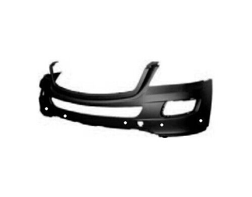 paraurti anteriore mercedes classe m 05 w164 c/fori sens s/lavaf