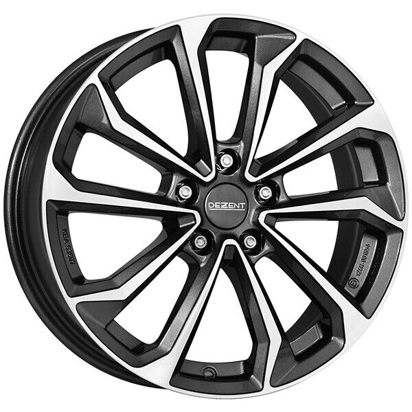 CERCHIO IN LEGA DEZENT KS dark PER KIA 7x17 5x114.3 GUNMETAL/POLISHED IMV