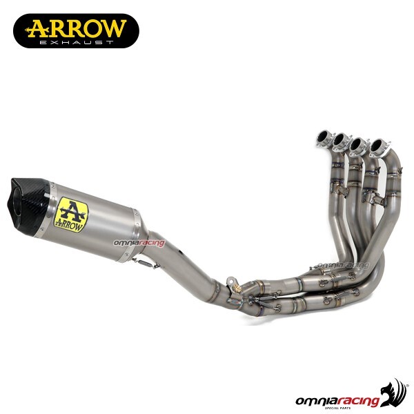 Arrow full exhaust Competition Sbk Race-Tech titanium racing Yamaha R1 2017-2020